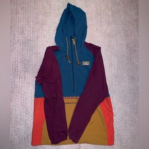 L.L. Bean Mountain Classic Anorak, Multi Color